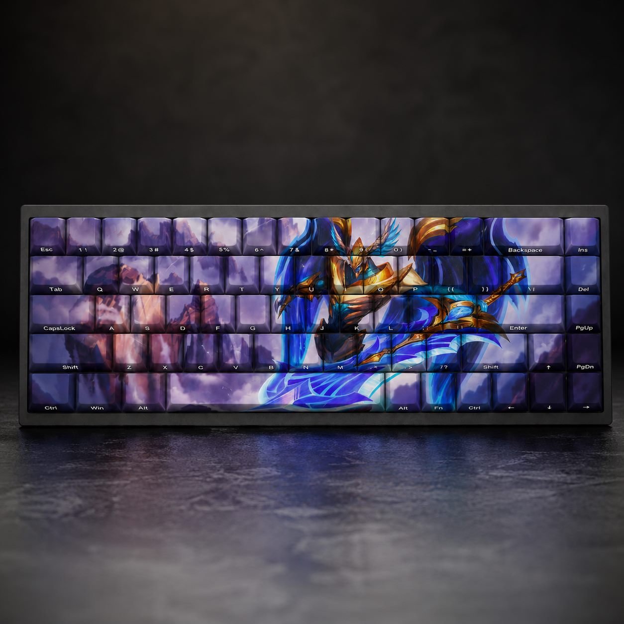 JUSTICAR AATROX Original Profile 68-Key Side-Printed PBT Keycap Set - Image 2