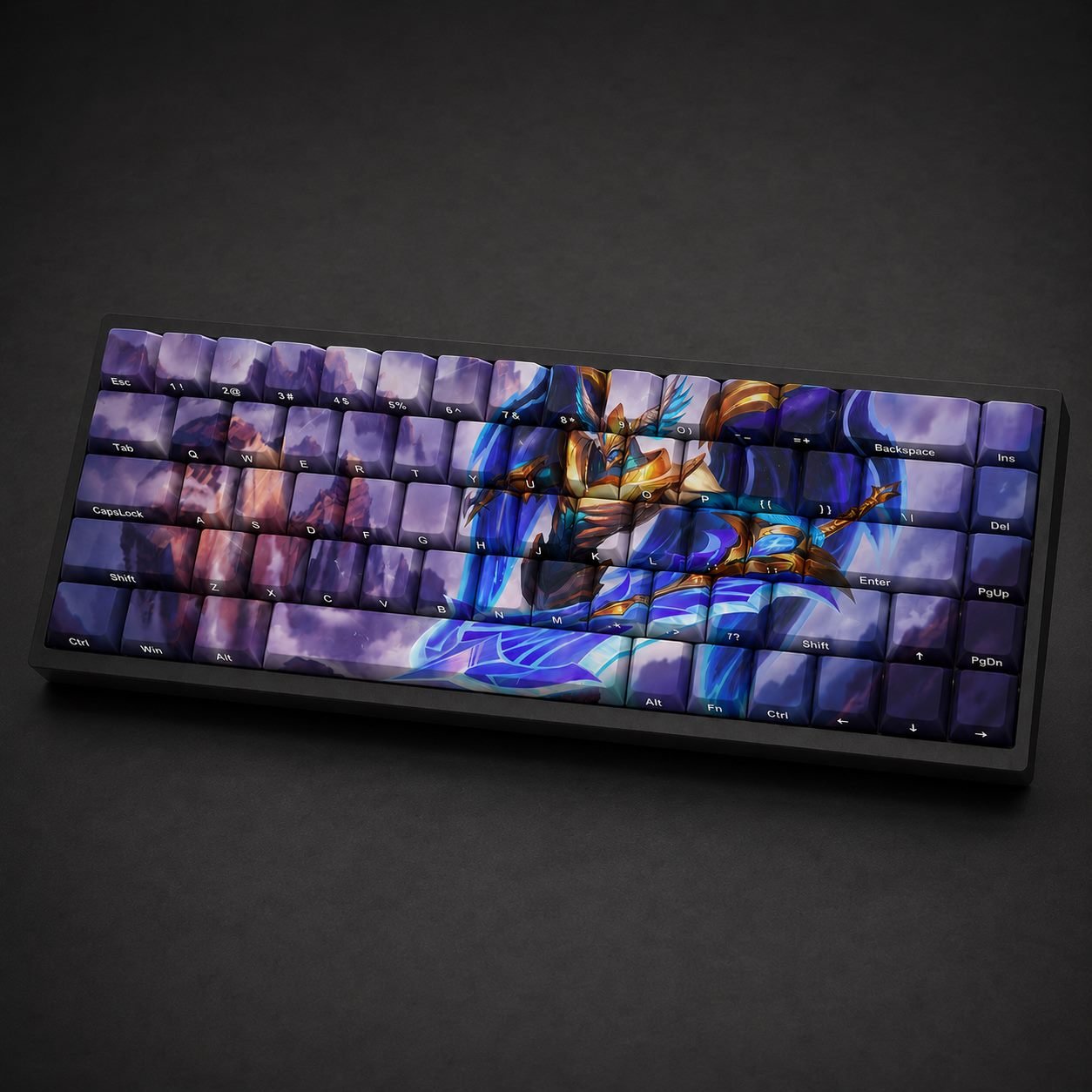 JUSTICAR AATROX Original Profile 68-Key Side-Printed PBT Keycap Set - Image 5