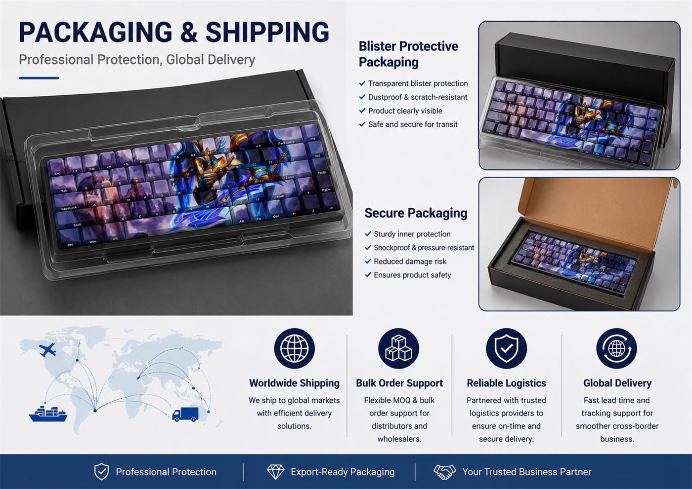 JUSTICAR AATROX Original Profile 68-Key Side-Printed PBT Keycap Set - Image 13