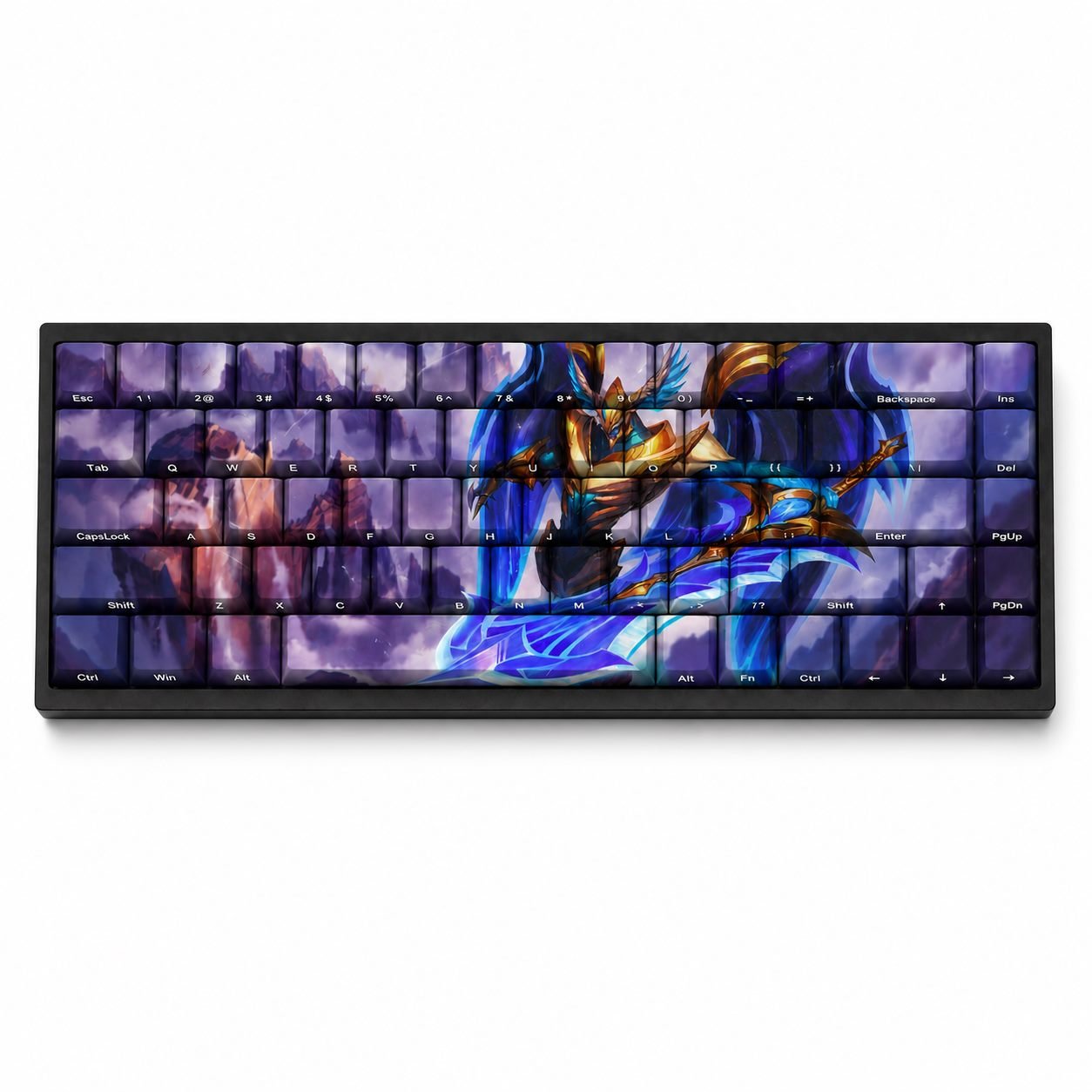 JUSTICAR AATROX Original Profile 68-Key Side-Printed PBT Keycap Set