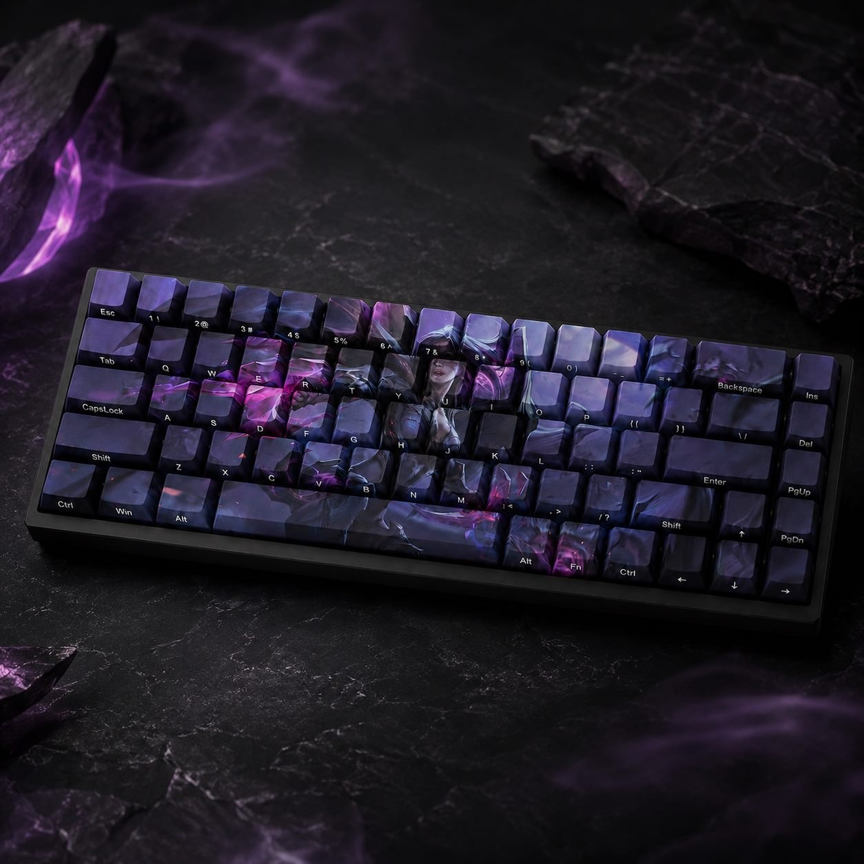 KAI SA Original Profile 68-Key Side-Printed PBT Keycap Set - Image 2