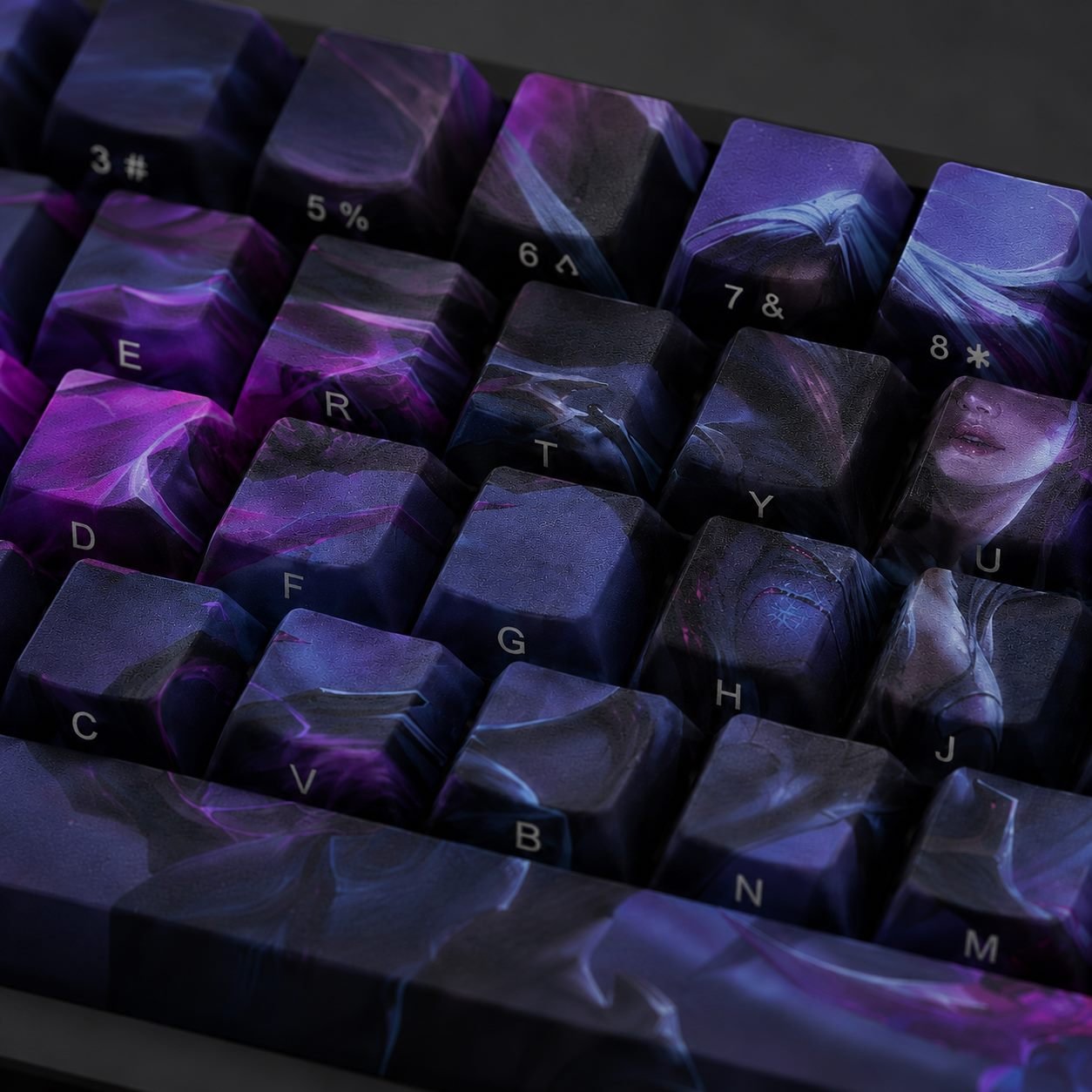 KAI SA Original Profile 68-Key Side-Printed PBT Keycap Set - Image 4