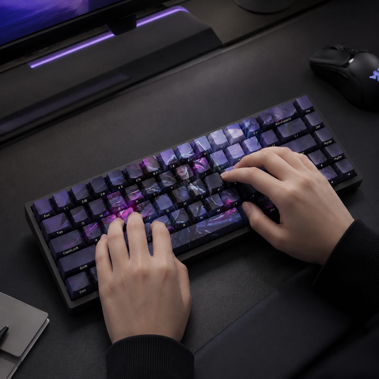 KAI SA Original Profile 68-Key Side-Printed PBT Keycap Set - Image 8