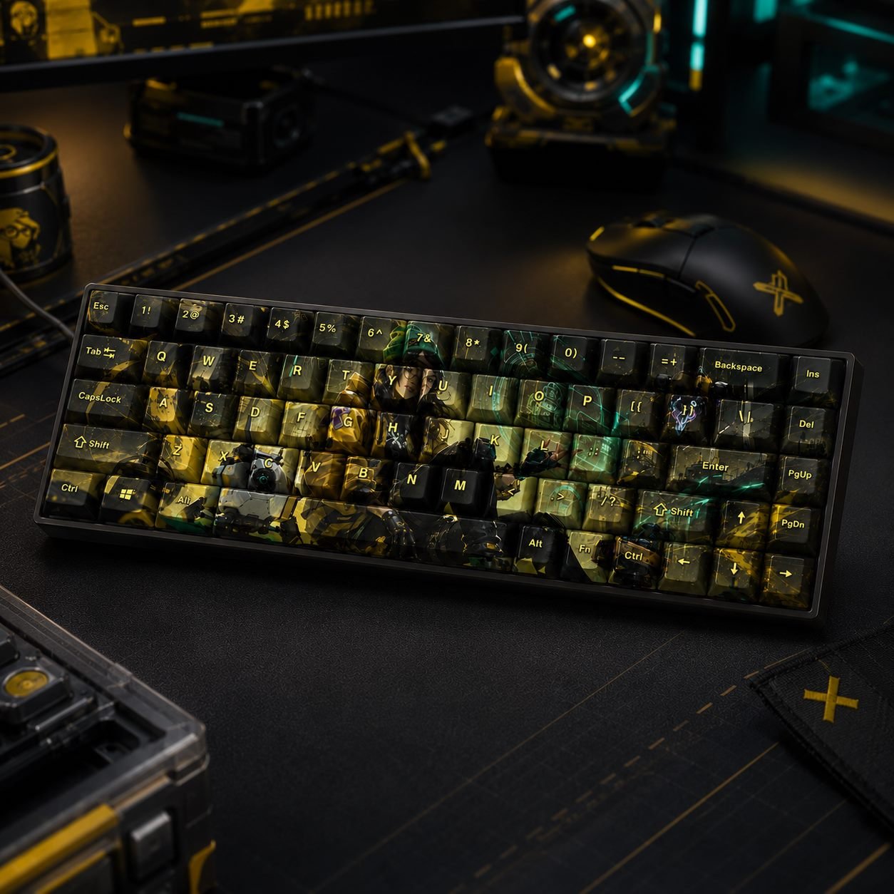 Killjoy Original Profile 68-Key Side-Printed PBT Keycap Set - Image 8
