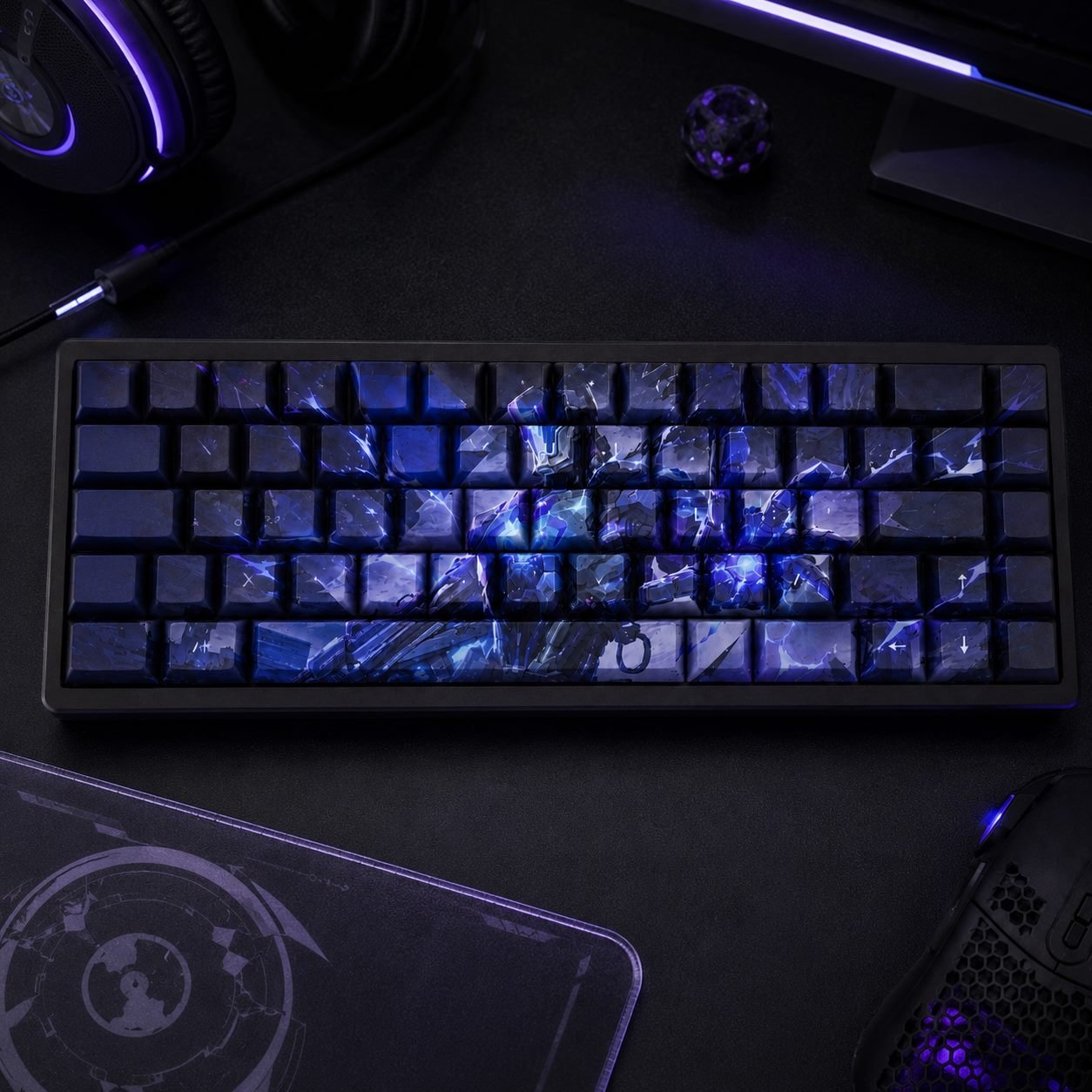 KO KAYO Original Profile 68-Key Side-Printed PBT Keycap Set - Image 5