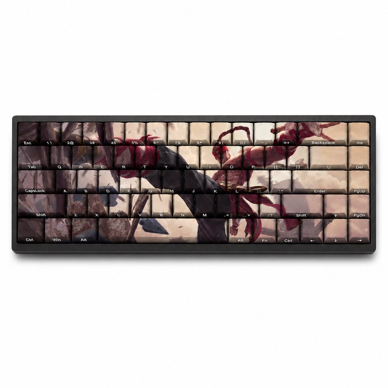 LEE SIN Original Profile 68-Key Side-Printed PBT Keycap Set