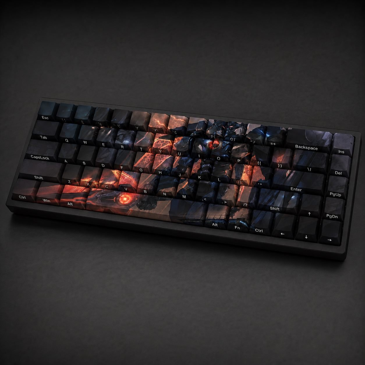 MECHA AATROX Original Profile 68-Key Side-Printed PBT Keycap Set - Image 5