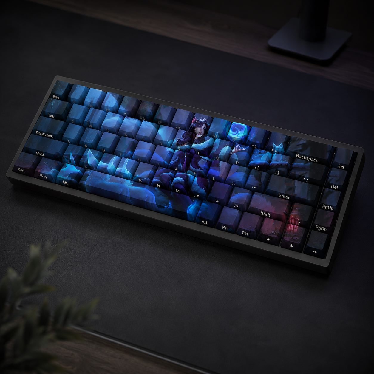 MIDNIGHT AHRI Original Profile 68-Key Side-Printed PBT Keycap Set - Image 6
