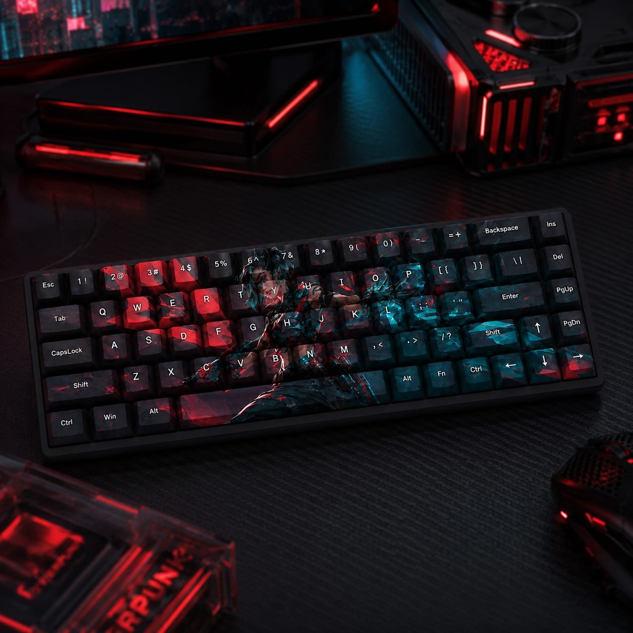 Miks Original Profile 68-Key Side-Printed PBT Keycap Set - Image 8