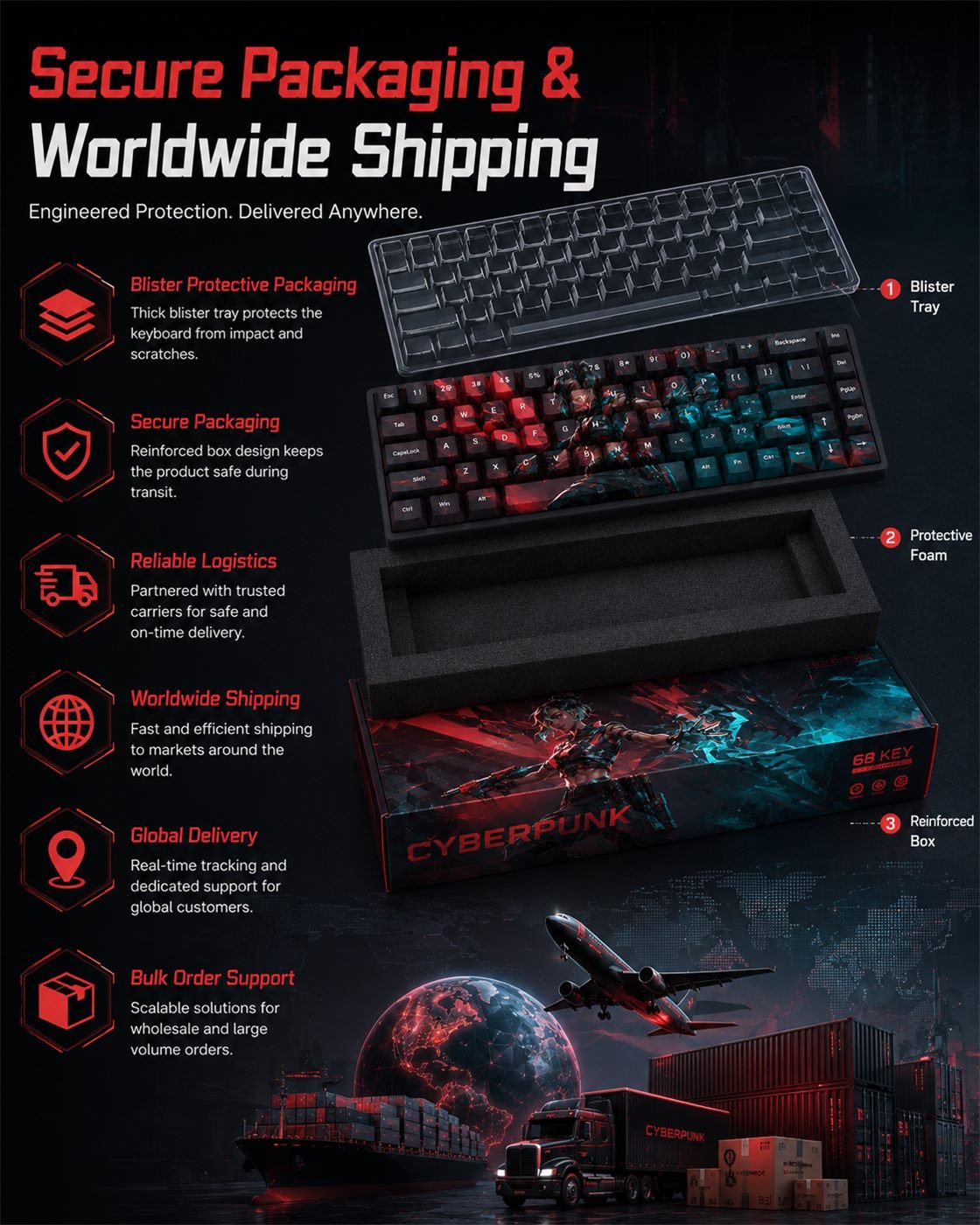 Miks Original Profile 68-Key Side-Printed PBT Keycap Set - Image 12
