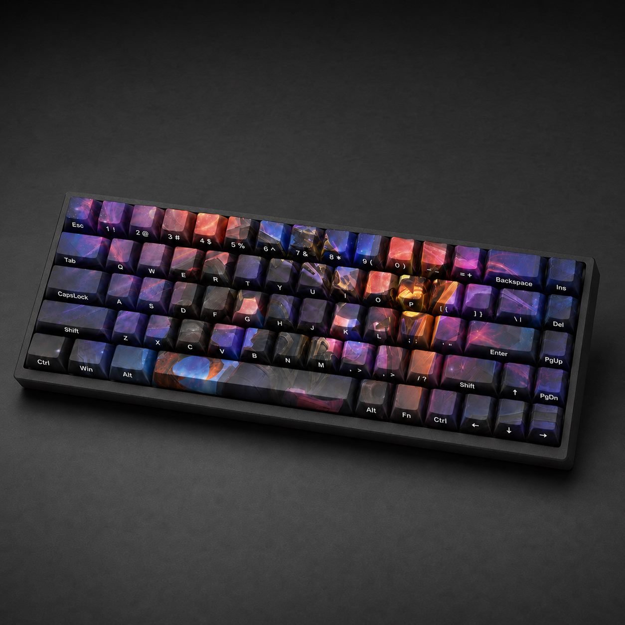 ODYSSEY AATROX Original Profile 68-Key Side-Printed PBT Keycap Set - Image 5