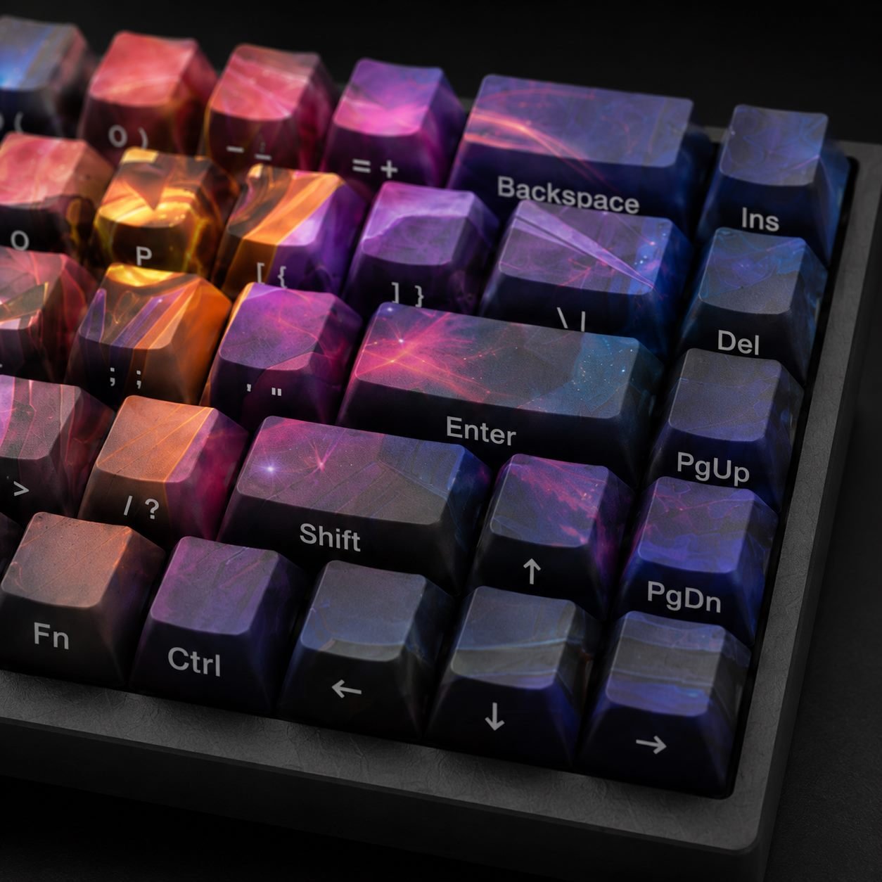 ODYSSEY AATROX Original Profile 68-Key Side-Printed PBT Keycap Set - Image 7