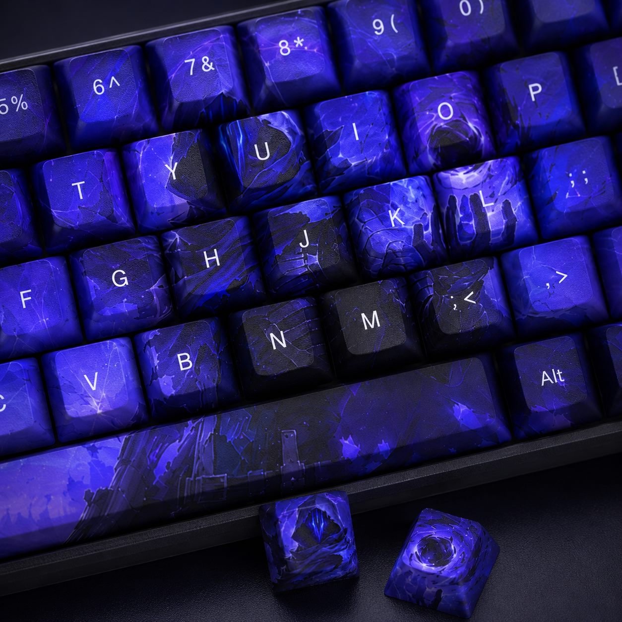 Omen Original Profile 68-Key Side-Printed PBT Keycap Set - Image 7