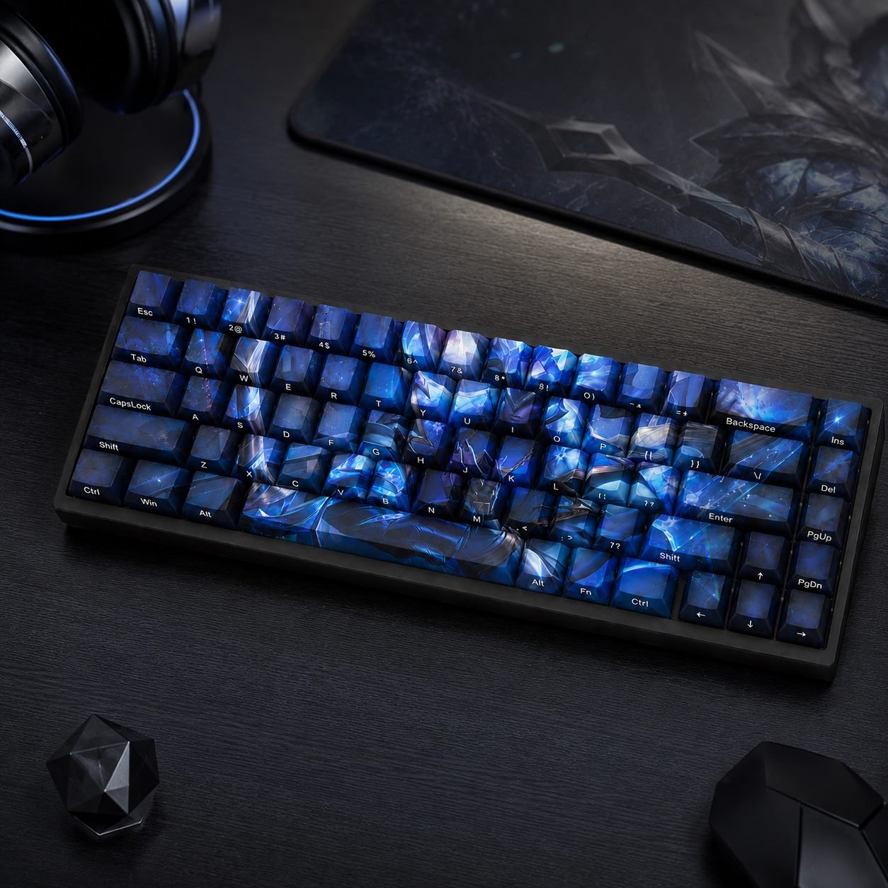 PRESTIGE DRX AATROX Original Profile 68-Key Side-Printed PBT Keycap Set - Image 8