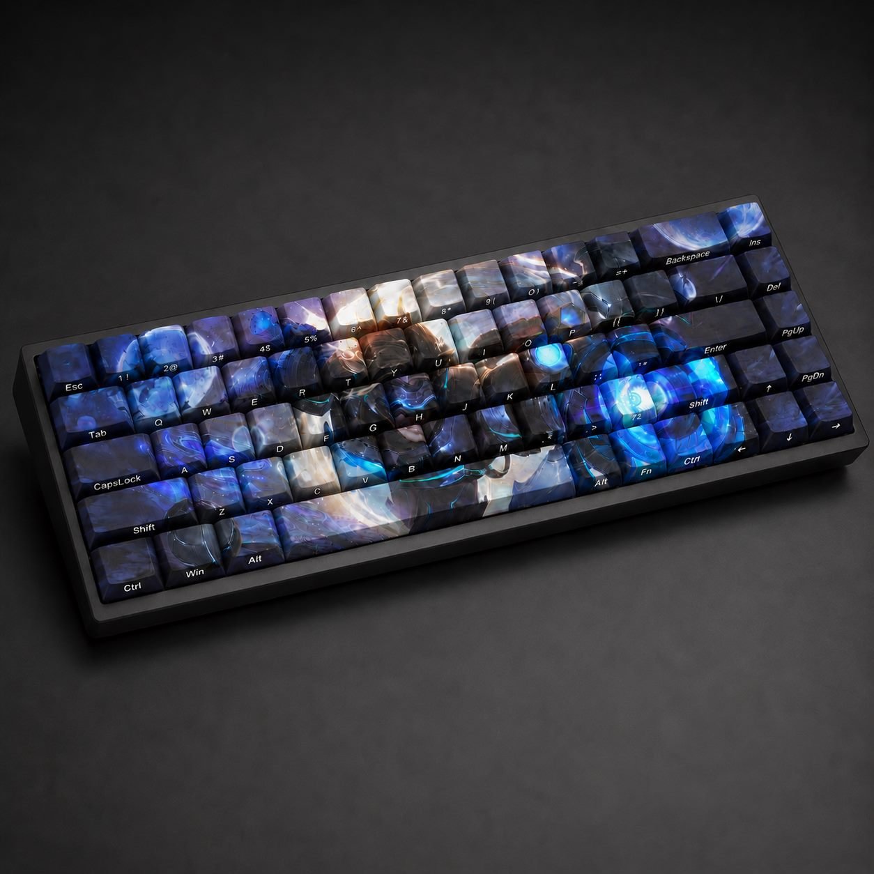PULSEFIRE EZREAL Original Profile 68-Key Side-Printed PBT Keycap Set - Image 2