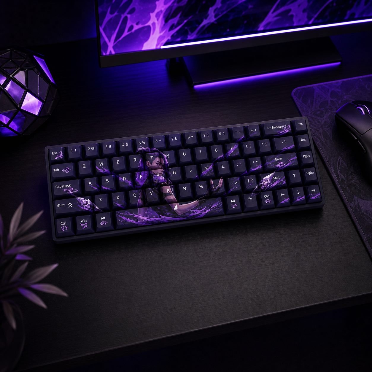 Reyna Original Profile 68-Key Side-Printed PBT Keycap Set - Image 9