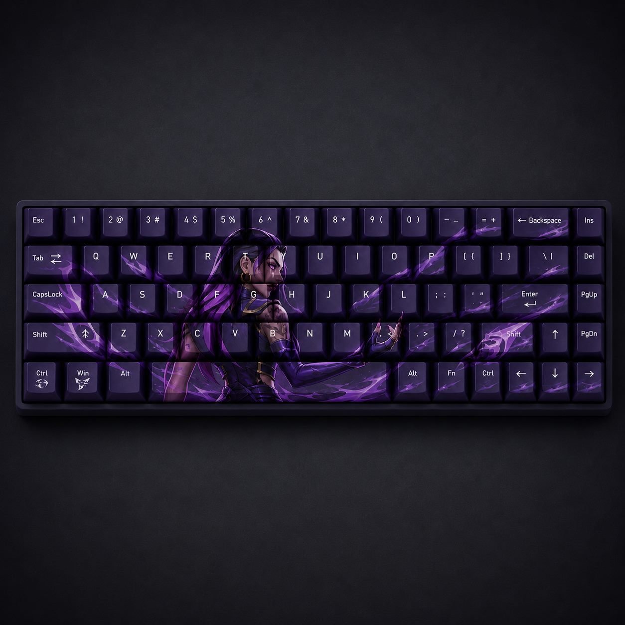 Reyna Original Profile 68-Key Side-Printed PBT Keycap Set - Image 16