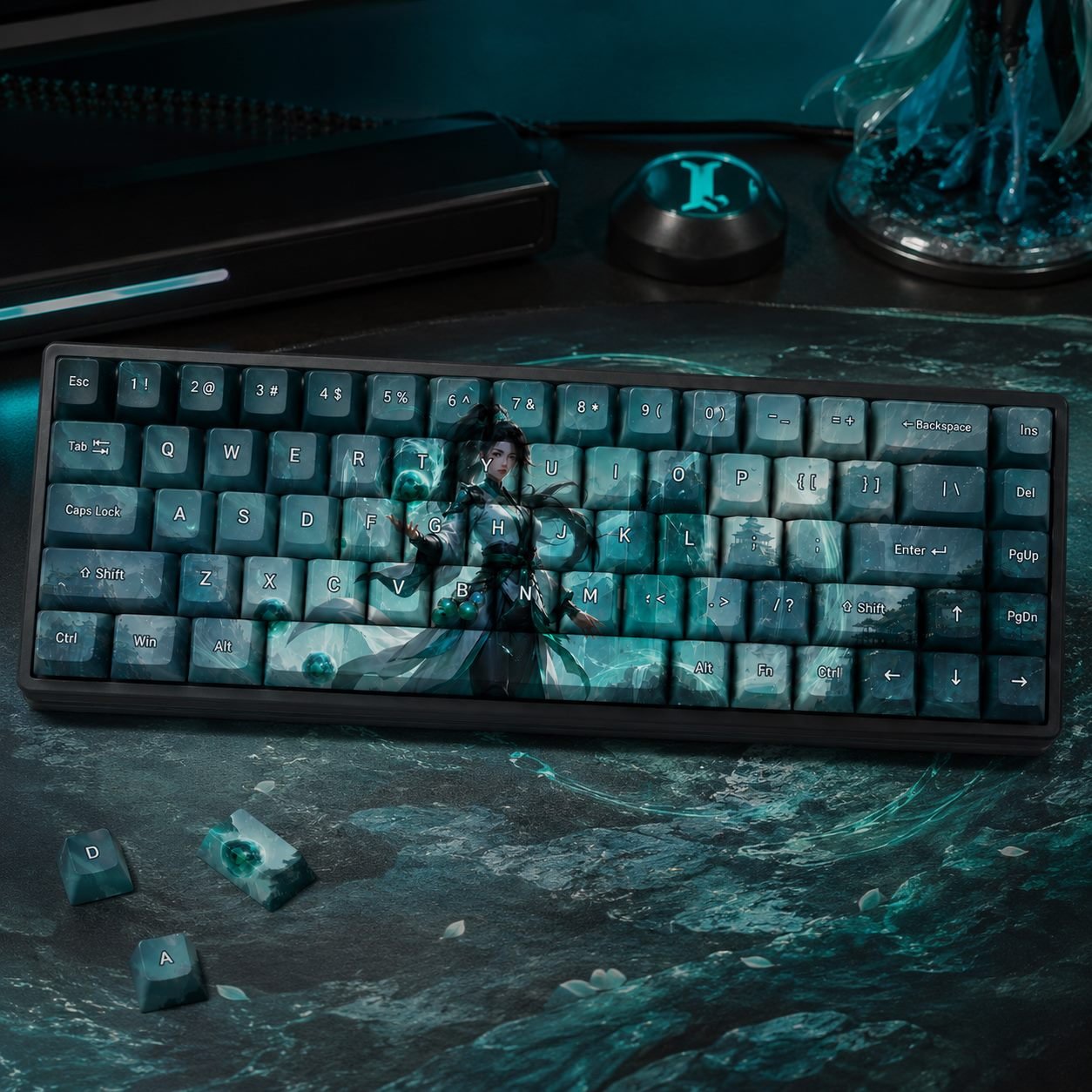 Sage Original Profile 68-Key Side-Printed PBT Keycap Set - Image 3
