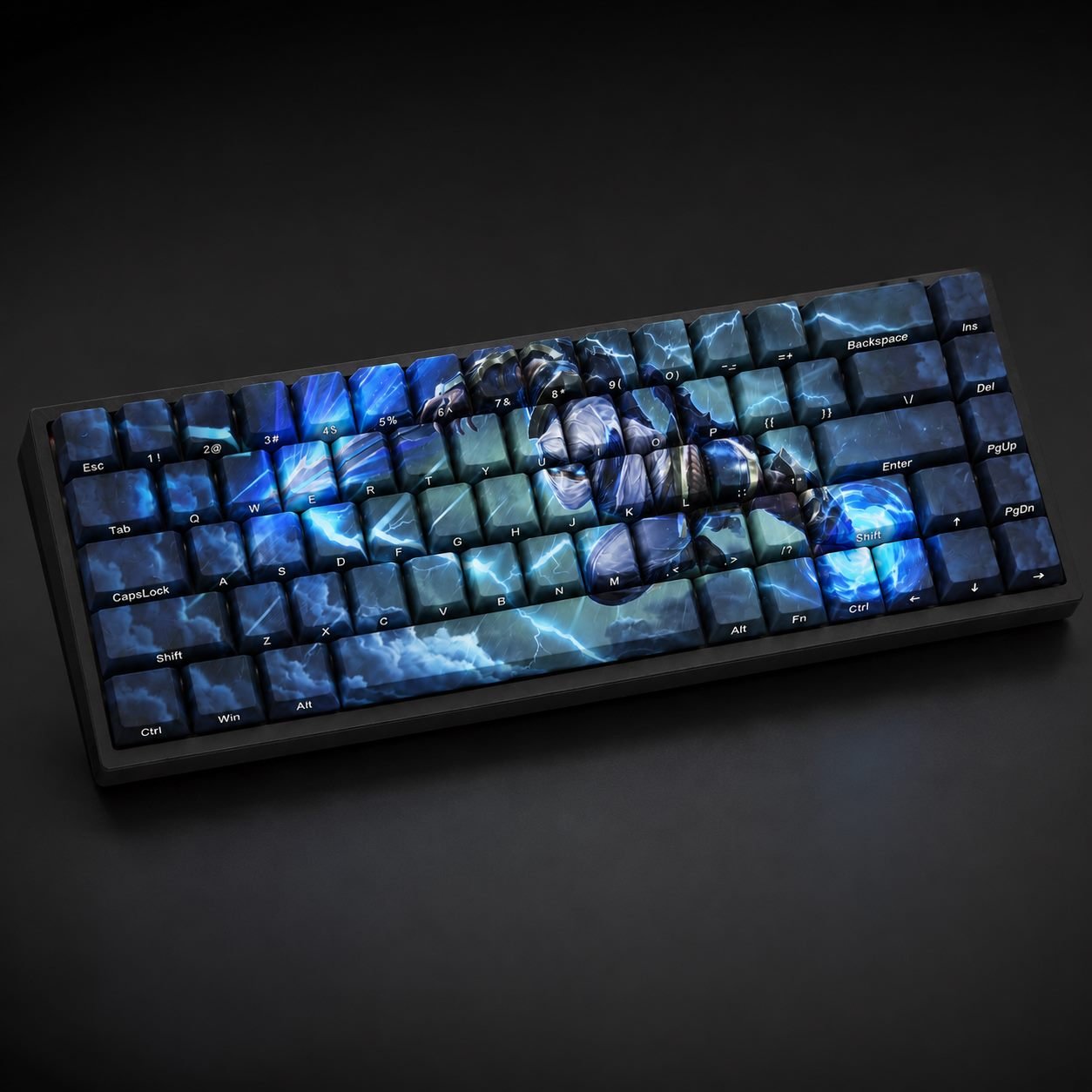 SHOCKBLADE ZED Original Profile 68-Key Side-Printed PBT Keycap Set - Image 3