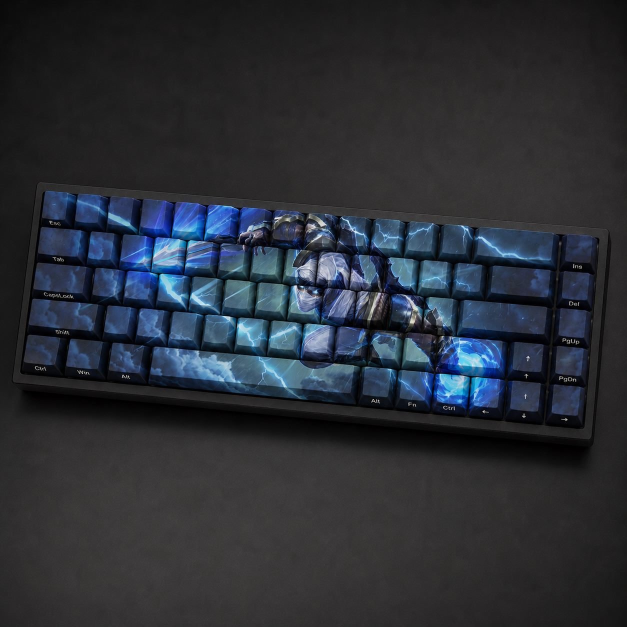 SHOCKBLADE ZED Original Profile 68-Key Side-Printed PBT Keycap Set - Image 5