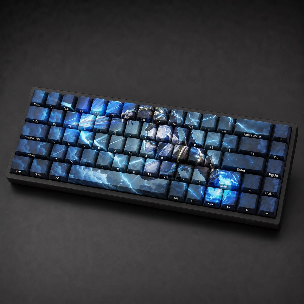 SHOCKBLADE ZED Original Profile 68-Key Side-Printed PBT Keycap Set - Image 6