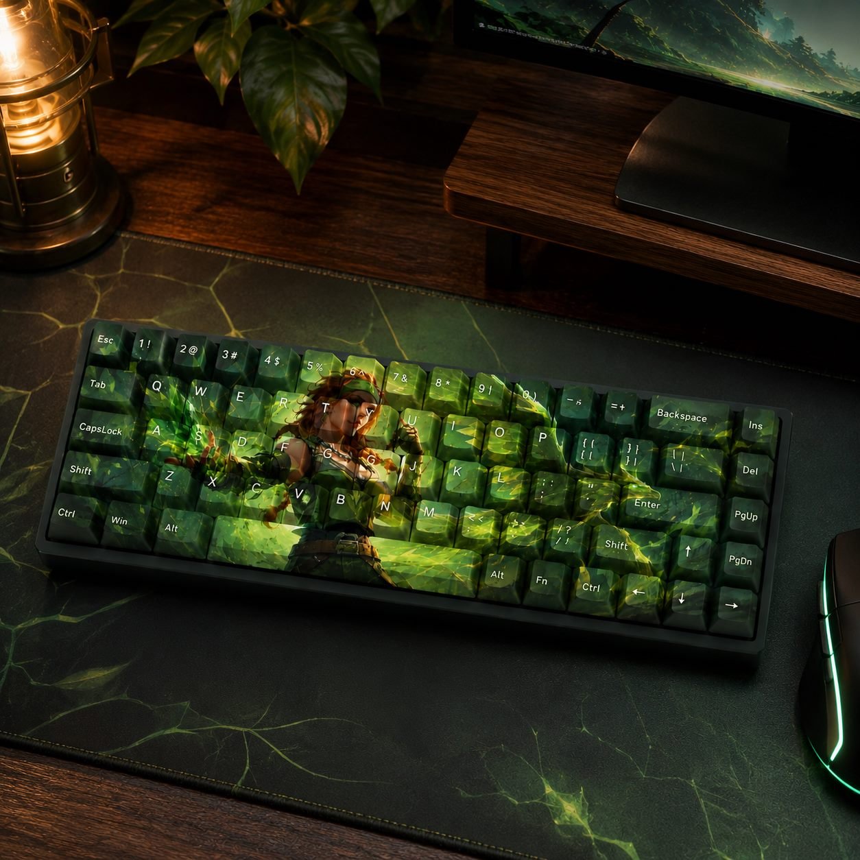 Skye Original Profile 68-Key Side-Printed PBT Keycap Set - Image 8