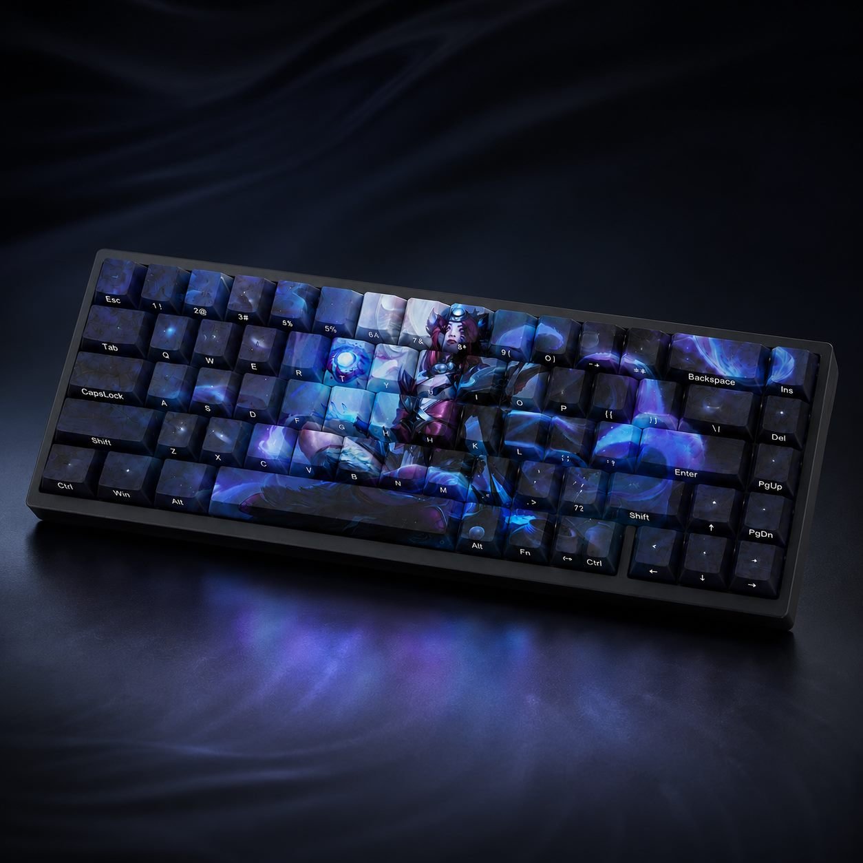 SNOW MOON AHRI Original Profile 68-Key Side-Printed PBT Keycap Set - Image 2