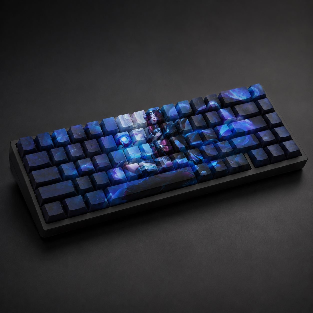 SNOW MOON AHRI Original Profile 68-Key Side-Printed PBT Keycap Set - Image 3