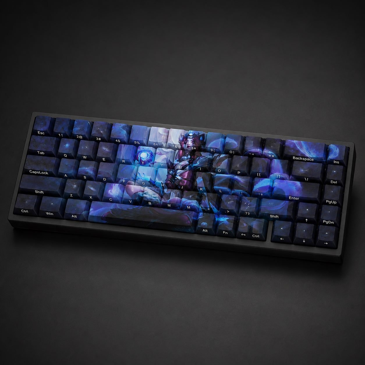 SNOW MOON AHRI Original Profile 68-Key Side-Printed PBT Keycap Set - Image 5
