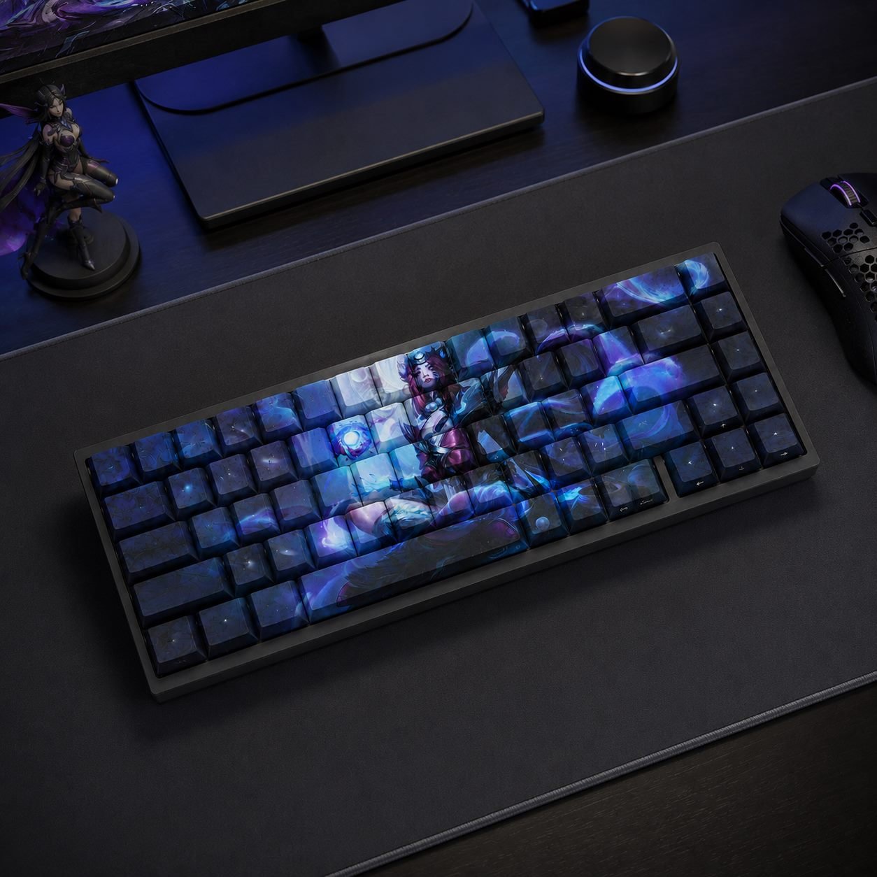 SNOW MOON AHRI Original Profile 68-Key Side-Printed PBT Keycap Set - Image 8