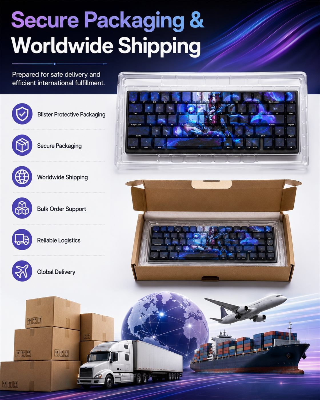 SNOW MOON AHRI Original Profile 68-Key Side-Printed PBT Keycap Set - Image 12