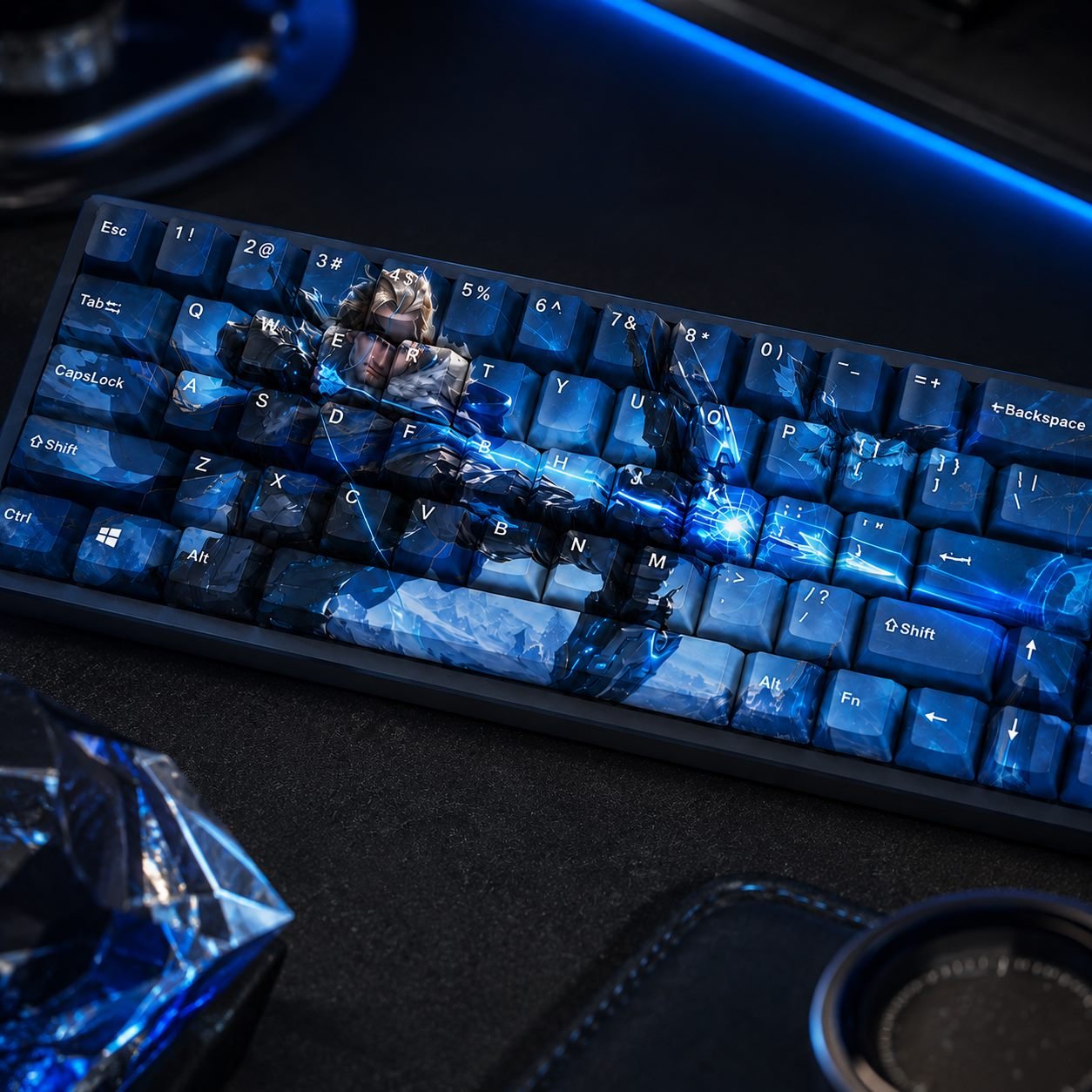 Sova Original Profile 68-Key Side-Printed PBT Keycap Set - Image 3