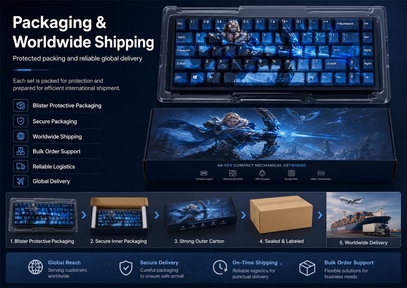 Sova Original Profile 68-Key Side-Printed PBT Keycap Set - Image 13