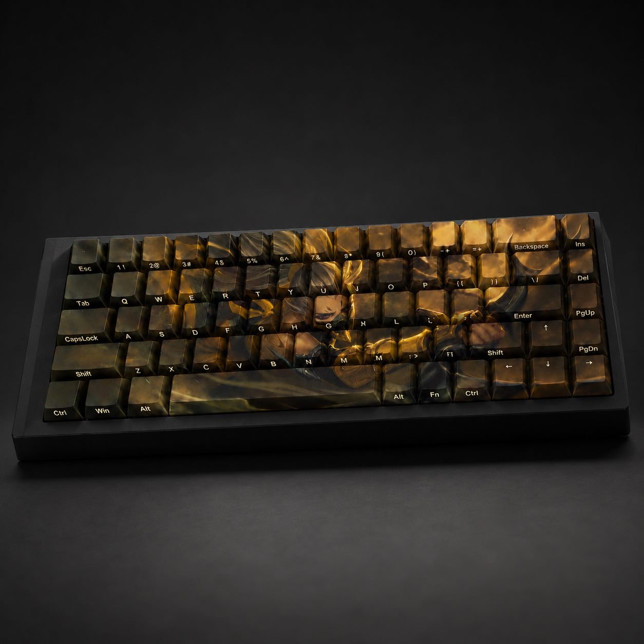 STINGER AKALI Original Profile 68-Key Side-Printed PBT Keycap Set - Image 3