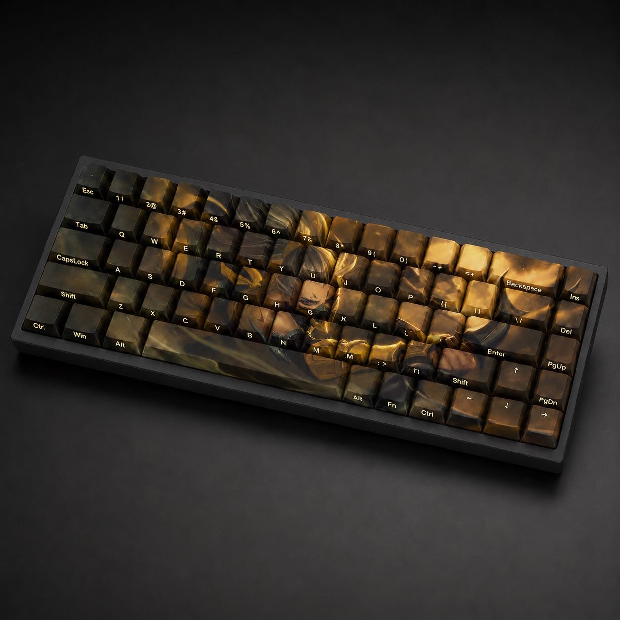 STINGER AKALI Original Profile 68-Key Side-Printed PBT Keycap Set - Image 5