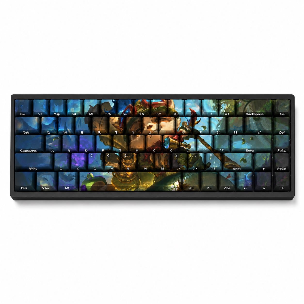 TEEMO Original Profile 68-Key Side-Printed PBT Keycap Set - Image 4