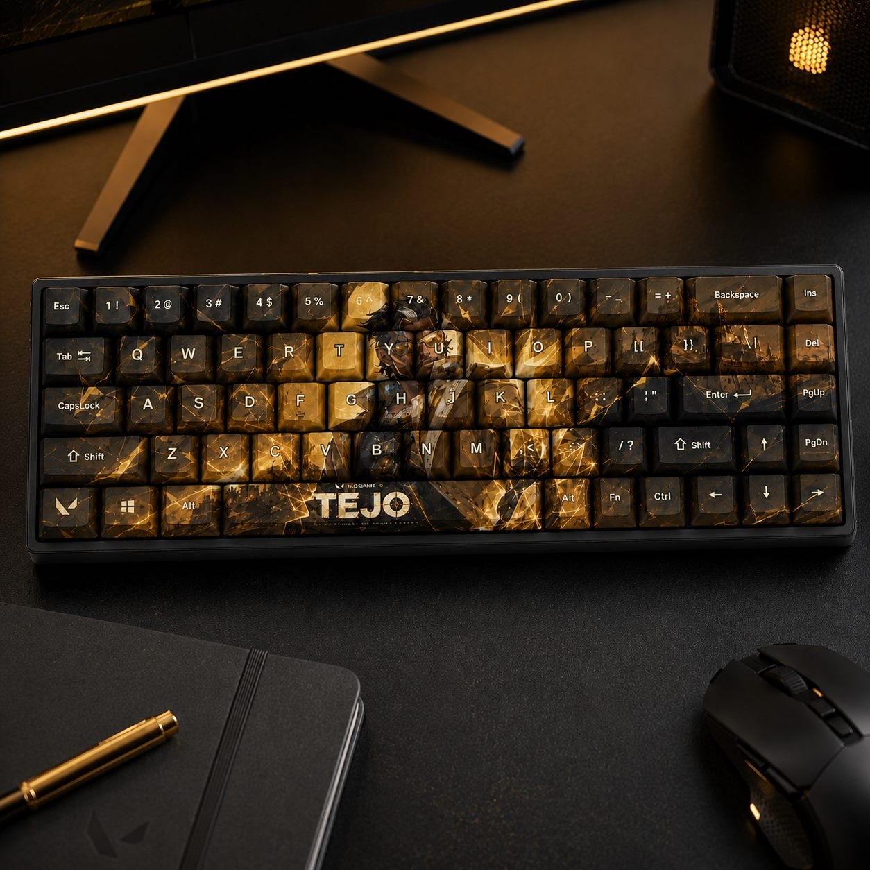 Tejo Original Profile 68-Key Side-Printed PBT Keycap Set - Image 5