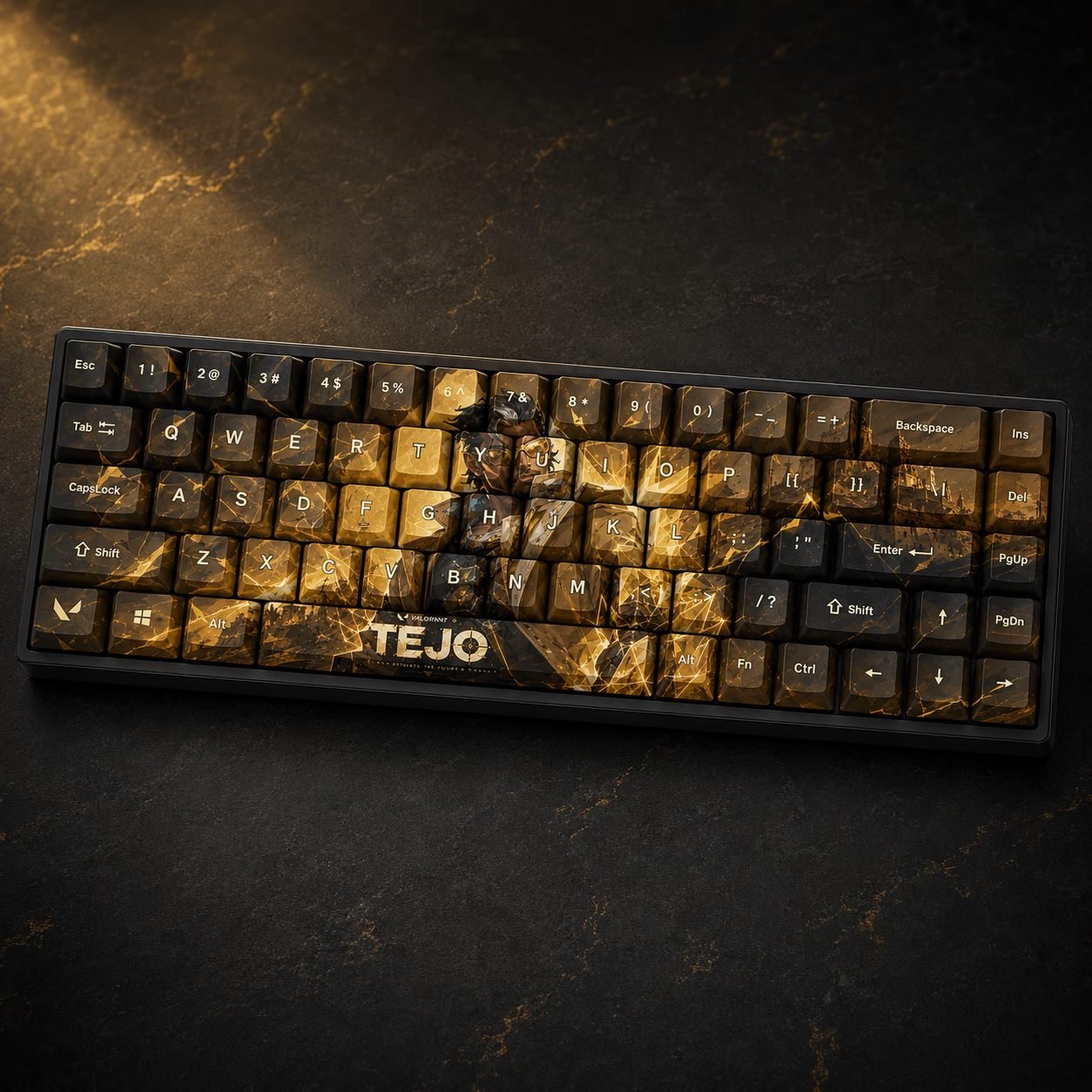 Tejo Original Profile 68-Key Side-Printed PBT Keycap Set