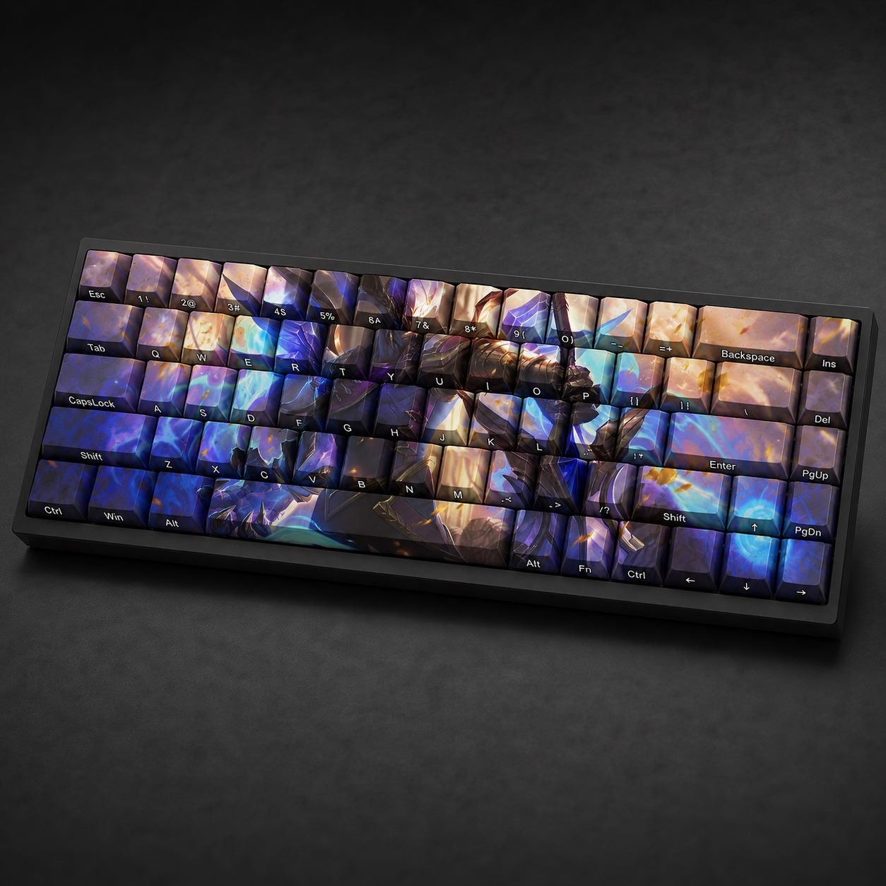 VICTORIOUS AATROX Original Profile 68-Key Side-Printed PBT Keycap Set - Image 5