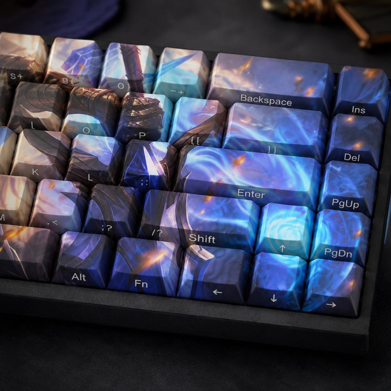 VICTORIOUS AATROX Original Profile 68-Key Side-Printed PBT Keycap Set - Image 7