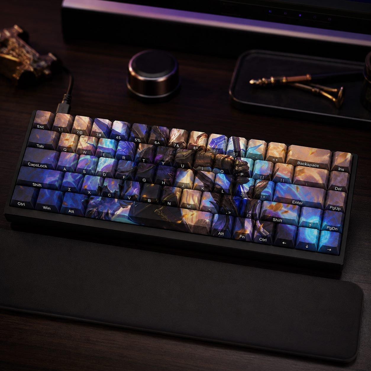 VICTORIOUS AATROX Original Profile 68-Key Side-Printed PBT Keycap Set - Image 8