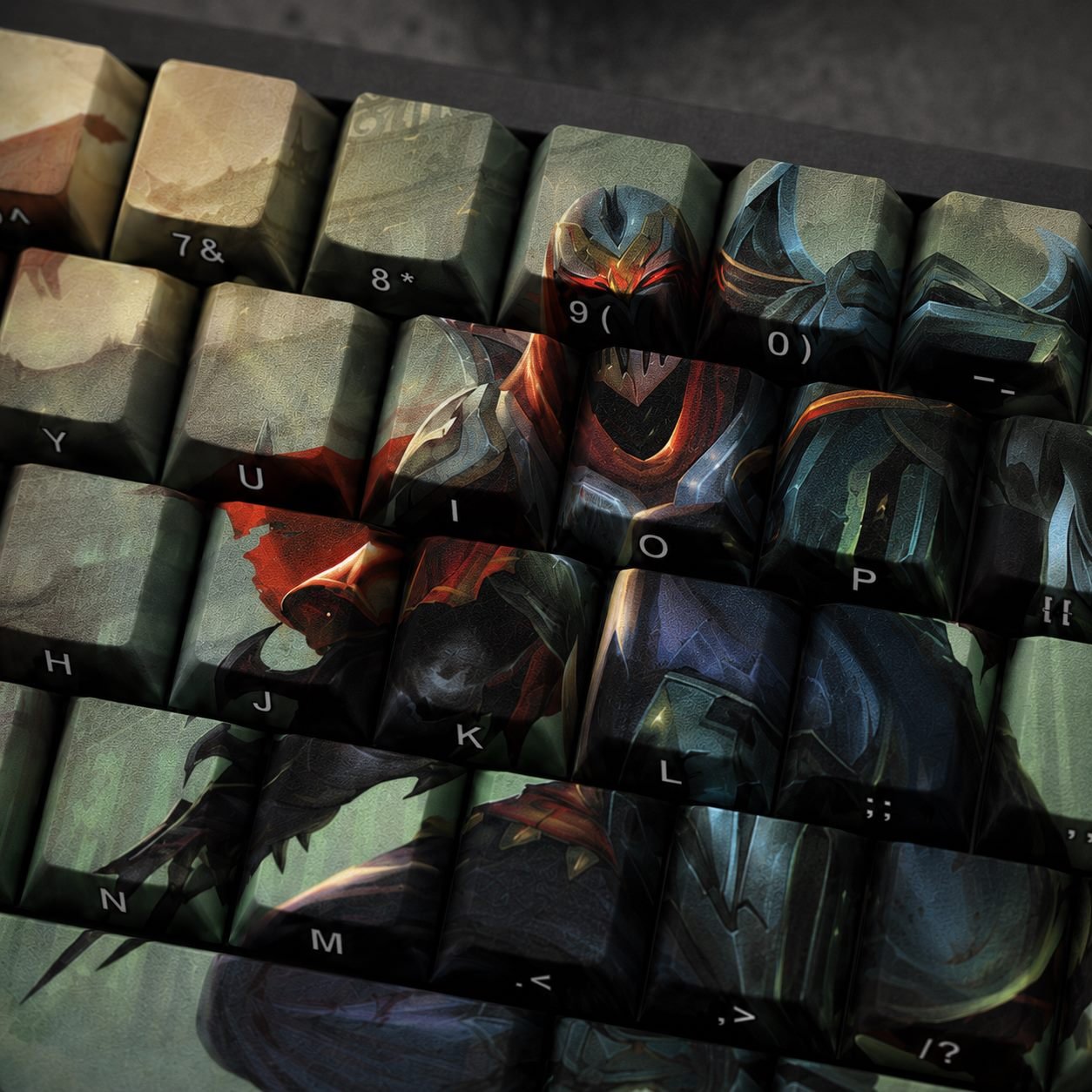 ZED Original Profile 68-Key Side-Printed PBT Keycap Set - Image 4