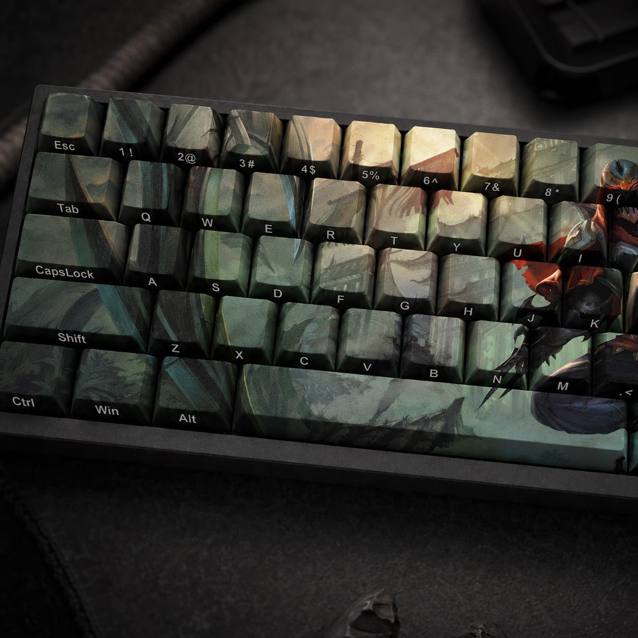 ZED Original Profile 68-Key Side-Printed PBT Keycap Set - Image 7