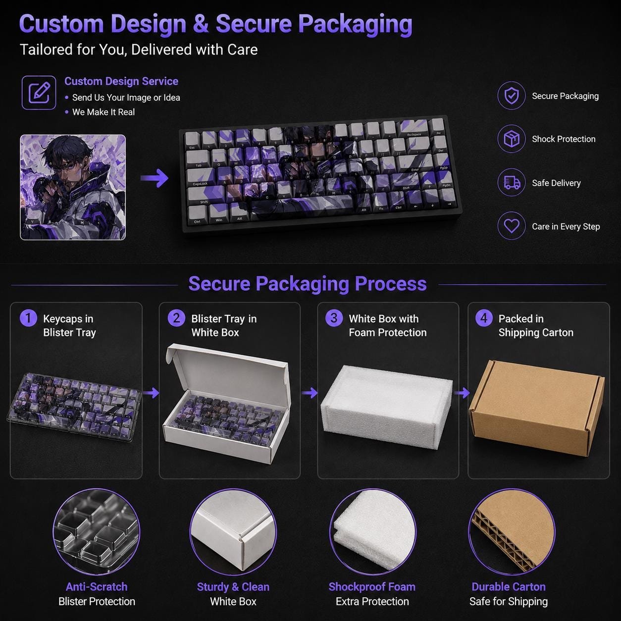 VALORANT Iso 68-key design, product view 8
