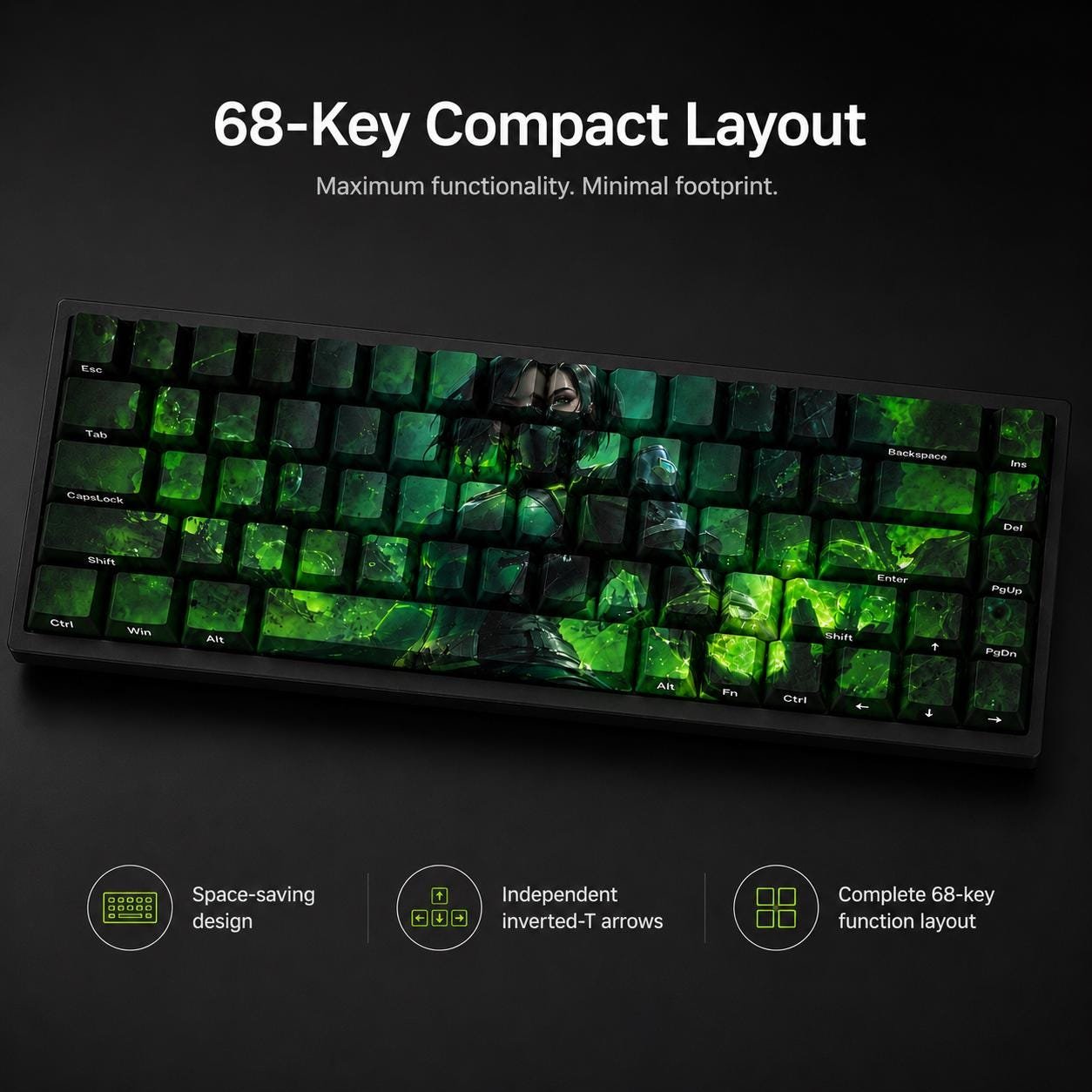 VALORANT Viper 68-key design, product view 9