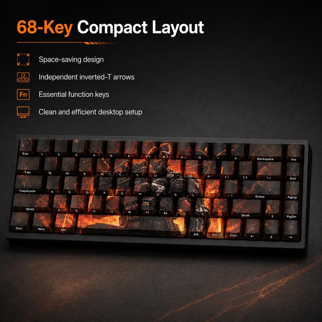 VALORANT Brimstone-Inspired 68-key design, product view 9