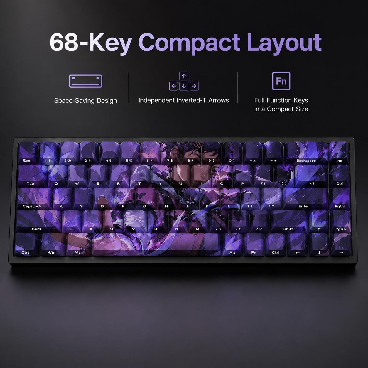 Valorant Clove Inspired 68-key design, product view 9