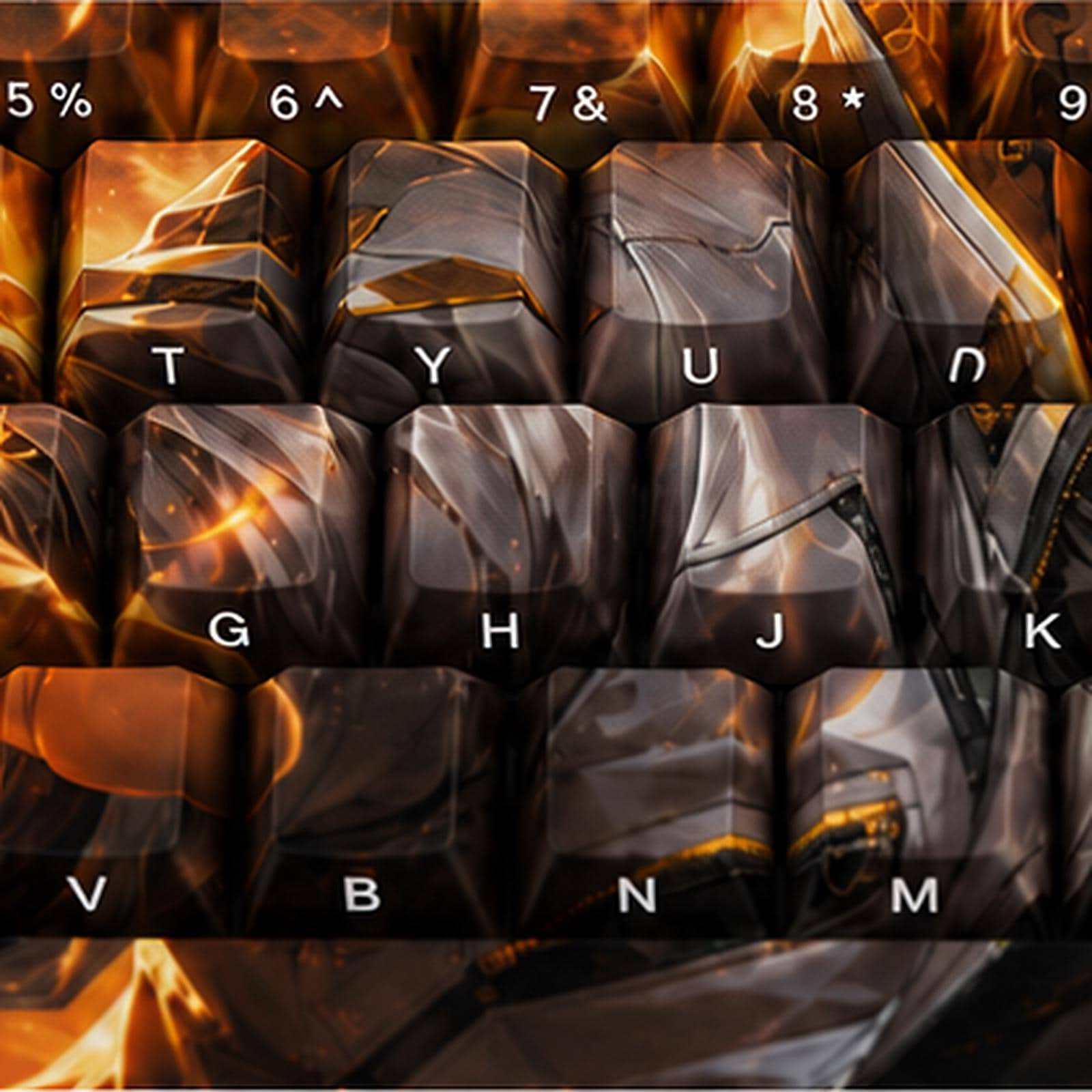 Valorant Phoenix-Inspired 68-key design, product view 6