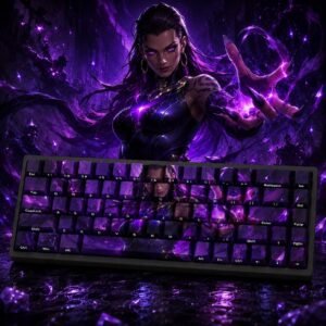 Valorant Reyna Inspired 68-key design, product view 1