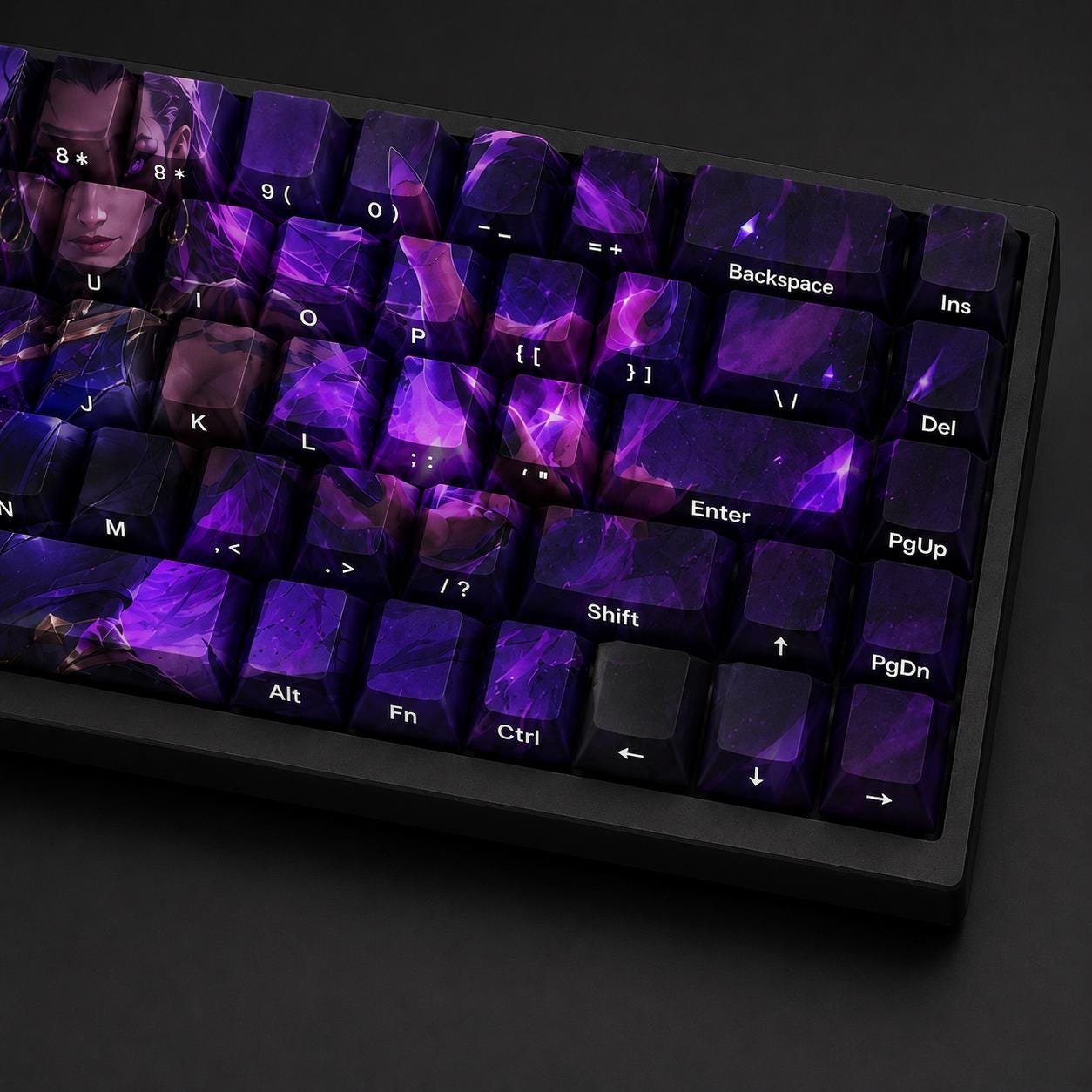 Valorant Reyna Inspired 68-key design, product view 7